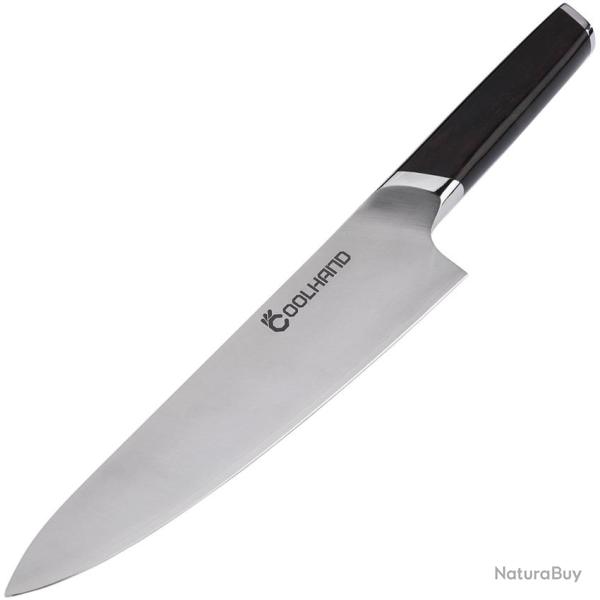 Couteau de Cuisine Coolhand Chef's Lame Acier 1.4116 Manche �b�ne CLH7198C2E