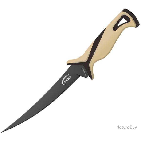 Couteau Danco Pro Series Fillet Sandstorm Lame Acier 1.4116 Manche Synth�tique �tui Nylon DNC03634