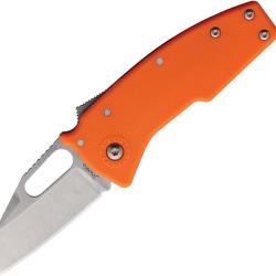 Couteau Pliant Demko Nano Shark Lame Acier AUS-10 Manche GRN Orange DEM19282