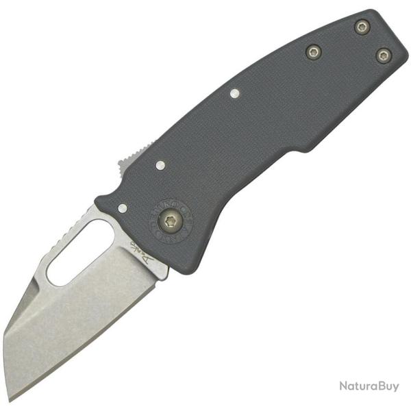 Couteau Pliant Demko Nano Shark AUS10A Lame Acier AUS-10 Manche GRN Gris DEM19283