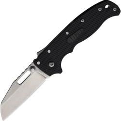 Couteau Pliant Demko AD 20.5 Shark-Lock Lame Acier AUS-10 Manche Grivory Noir DEMAD205F22