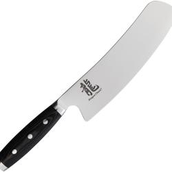 Couteau de Cuisine Dragon by Apogee Lame Acier CTS-BD1 Manche R&eacute;sine et Micarta Noir DRG00803