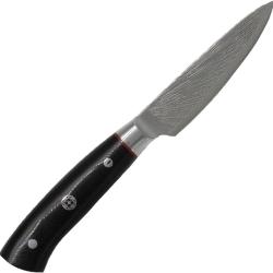 Couteau de Cuisine Dragon by Apogee Dragon Storm Paring Lame Acier CTS-BD1 Manche G10 Noir DRG00859