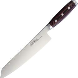 Couteau de Cuisine Dragon by Apogee Lame Acier CTS-BD1 Manche R&eacute;sine et Micarta Rouge DRG00866