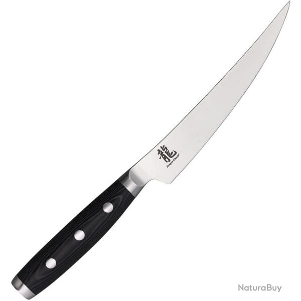 Couteau de Cuisine Dragon by Apogee Dragon Fillet Lame Acier CTS-BD1 Manche Micarta Noir DRG00869