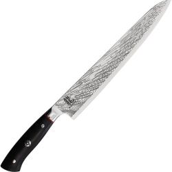 Couteau de Cuisine Dragon by Apogee Lame Acier CTS-BD1 Manche R&eacute;sine et Micarta Noir DRG00874