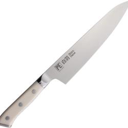 Couteau de Cuisine Dragon by Apogee Lame Acier CTS-BD1 Manche Corian Blanc DRGSHIR0850