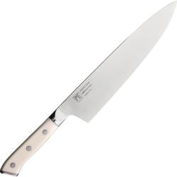 Couteau de Cuisine Dragon by Apogee Lame Acier CTS-BD1 Manche Corian Blanc DRGSHIR0950