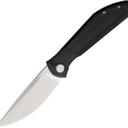 Couteau Pliant ECHO BY CKF Splinter Lame Acier CPM-S35VN Manche G10 Noir Linerlock &Eacute;tui ECH08BLK