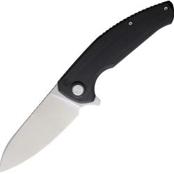 Couteau Pliant ECHO BY CKF Natrix Lame Acier CPM-S35VN Manche G10 Noir Linerlock &Eacute;tui ECH09BLK