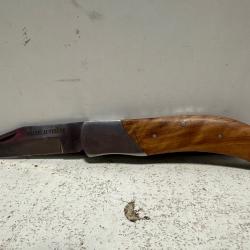 Couteau pliant Pradel Auvergne bois 21cm