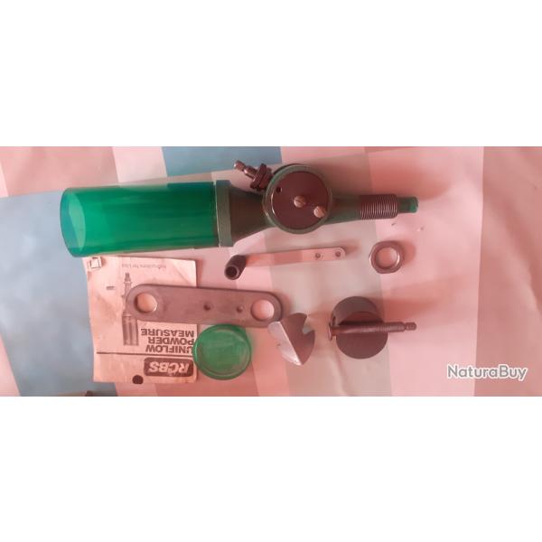 Vd Doseuse RCBS Uniflow avec deuxi�me cylindre et visee dereglage
