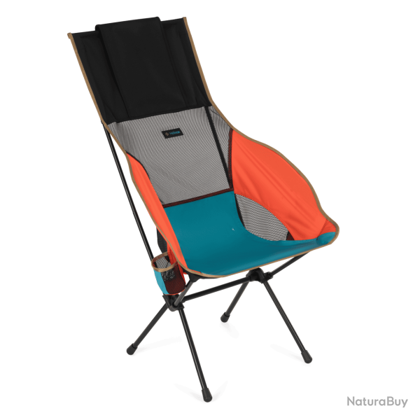 Chaise de camping Helinox Savanna Chair - Heritage Multi Block