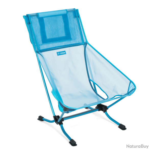 Chaise de plage Helinox Beach Chair (re) - Blue Mesh