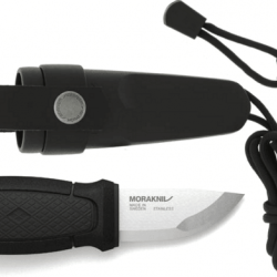 Eldris neck knife kit Morakniv Noir