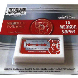 Lames de rasoirs Merkur Super inoxydables
