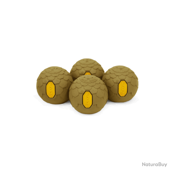 Pieds boule Helinox Vibram Ball Feet - 55 mm / Coyote