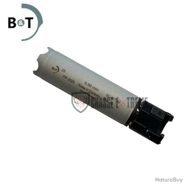 Silencieux B&T Rotex-V Compact Cal 223 Rem pour HK 416/G36 + Pochette