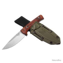 Couteau fixe Benchmade SlipRidge Fixed Wood