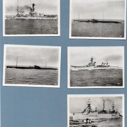 Ensemble de cartes photos repr&eacute;sentant des navires - N&deg;8931