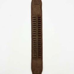 Cartouchiere En Cuir/Velours 20 Balles