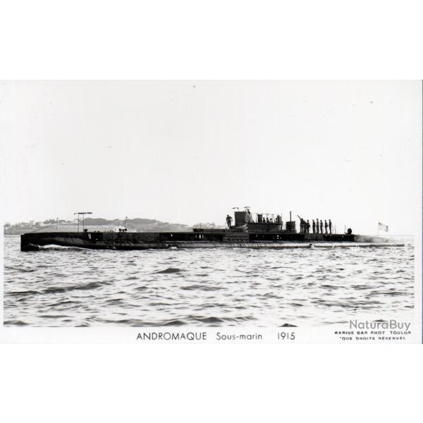 Carte postale ancienne - Sous-marin Andromaque 1915 - N�8933