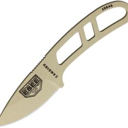 Couteau Fixe ESEE Candiru Series Lame Acier 1095HC Drop Point &Eacute;tui Plastique ESCANDT