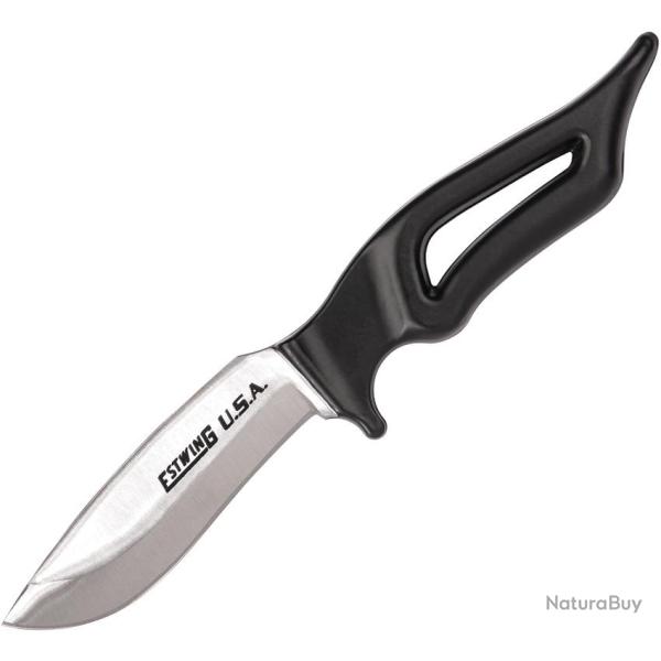 Couteau Fixe Estwing BK-4 Bowie Lame Acier �tui Nylon ESEBK4