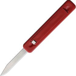 Couteau Pliant Flip-It Lame Inox Manche Plastique Rouge FL250R