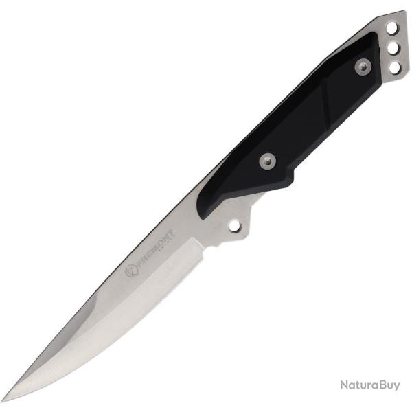 Couteau Fixe Fremont Fontenelle Lame Acier 3Cr13 Manche ABS Noir �tui Nylon FRE00402