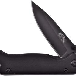 Couteau Pliant Frost Cutlery Pocket Bandit Lame Inox Manche Aluminium Noir Linerlock F16818BLK