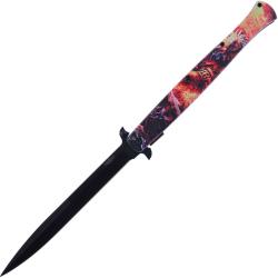 Couteau Frost Cutlery Dragon Multi A/O Lame Inox Spear Point Manche Aluminium Linerlock FFC0001DRD