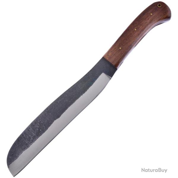 Couteau Fixe Frost Cutlery Lame Inox Manche Pakkawood �tui Cuir FVFD142PW