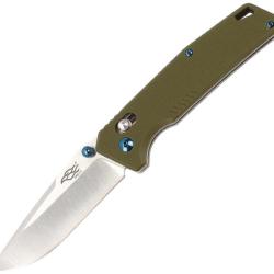 Couteau Pliant Ganzo Knives Firebird G-Lock Lame Acier 440C Drop Point Manche G10 Vert GAFB7601GR