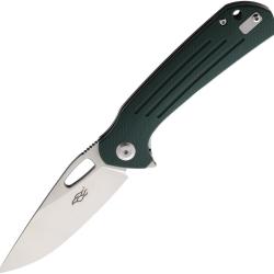 Couteau Pliant Ganzo Knives Firebird Lame Acier D2 Manche G10 Vert Linerlock GAFH921GB