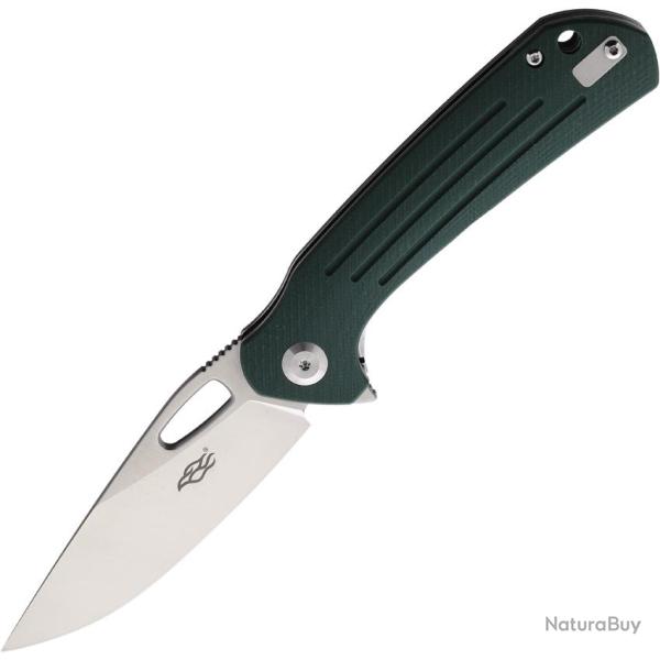 Couteau Pliant Ganzo Knives Firebird Lame Acier D2 Manche G10 Vert Linerlock GAFH921GB