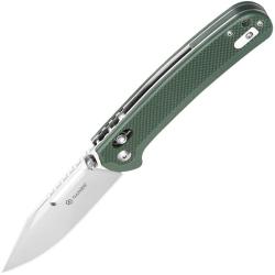 Couteau Pliant Ganzo Knives G-Lock Lame Acier D2 Clip Point Manche G10 Vert GAG768GB