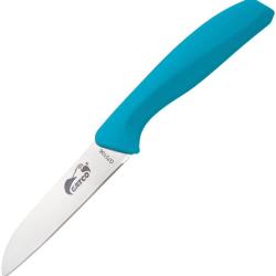 Couteau d'Office Gatco Grand Lame Acier 420 Manche Zytel Bleu Canard GTC70106