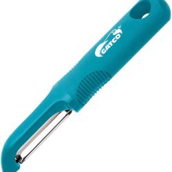 Couteau &Eacute;plucheur Gatco Lame Acier 420 Manche Zytel Bleu Canard GTC70122