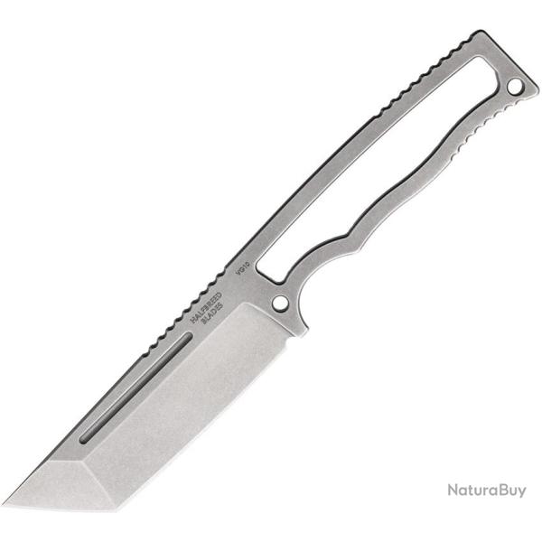 Couteau Fixe Halfbreed Blades Compact Field Lame Acier Tanto �tui Plastique HBBCFK03