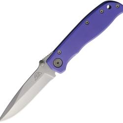 Couteau Pliant Hard Hat Lame Inox Manche Aluminium Violet Linerlock HH840PU