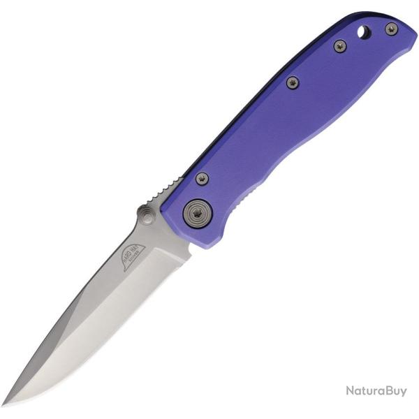 Couteau Pliant Hard Hat Lame Inox Manche Aluminium Violet Linerlock HH840PU