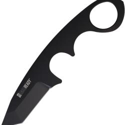 Couteau Fixe Hard Ready HR-2 Self Defense Lame Acier 5Cr15MoV Tanto &Eacute;tui Kydex HRB3438