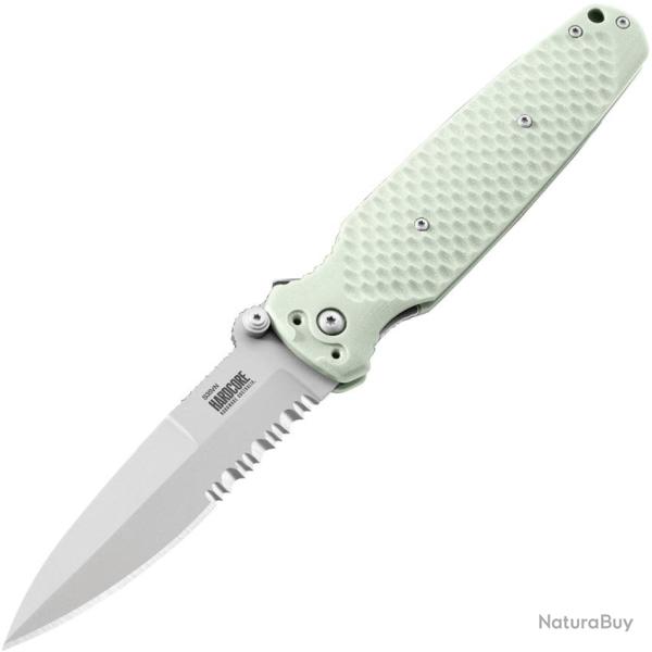 Couteau Hardcore Hardware Australia HHA Covert 01 Lame Acier CPM-S35VN Manche G10 HBBCOVERT01BBJA