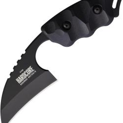 Couteau Hardcore Hardware Australia LFK-01 Gen 2 Lame Acier B&ouml;hler K340 Manche G10 Noir HBBLFK01