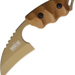 Couteau Fixe Hardcore Hardware Australia LFK-01 Gen 2 Lame Acier B&ouml;hler K340 Manche G10 HBBLFK01DE