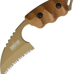 Couteau Fixe Hardcore Hardware Australia LFK-01 Gen 2 Lame Acier B&ouml;hler K340 Manche G10 HBBLFK01SDE