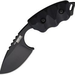Couteau Hardcore Hardware Australia LFK-03 Gen 2 Lame Acier B&ouml;hler K340 Manche G10 Noir HBBLFK03