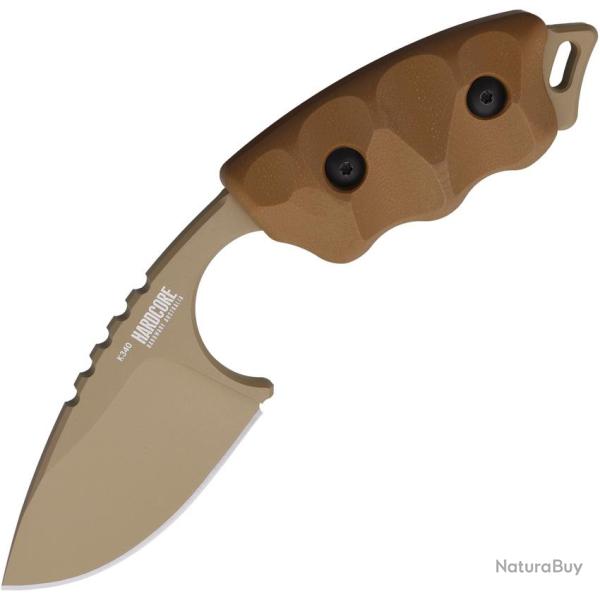 Couteau Fixe Hardcore Hardware Australia LFK-03 Gen 2 Lame Acier B�hler K340 Manche G10 HBBLFK03DE