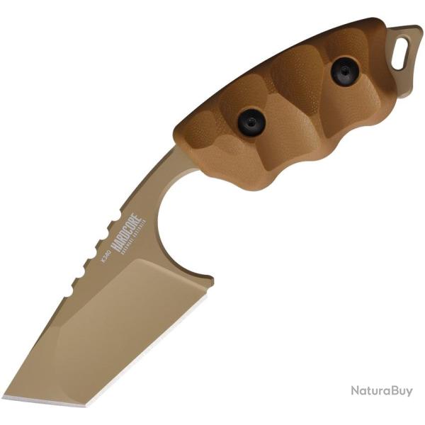 Couteau Fixe Hardcore Hardware Australia LFK-04 Gen 2 Lame Acier B�hler K340 Manche G10 HBBLFK04DE